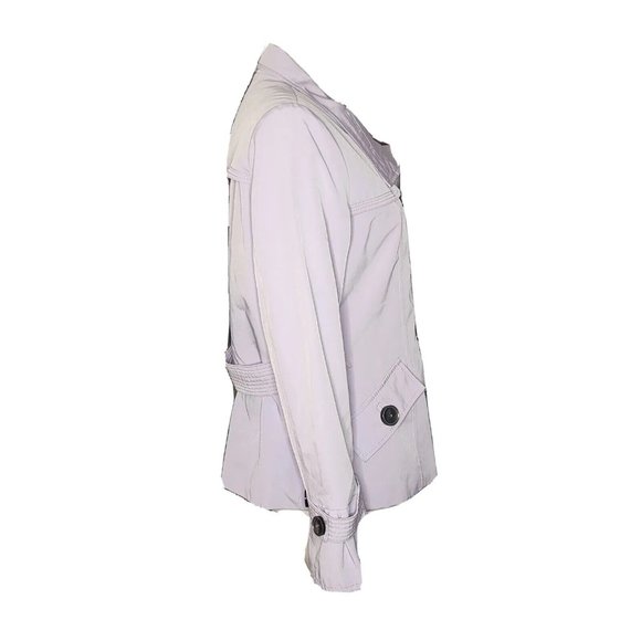 CROFT & BARROW Light Purple Long Sleeve Peacoat Jacket Womens Size M Medium - Picture 4 of 7